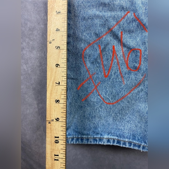 Flying Monkey Women's Distressed High Waist Dad Jeans‎ Waist 30 - Picture 10 of 10